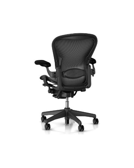 Herman Miller Aeron Chair Lumbar Support Pad Black Size C New 