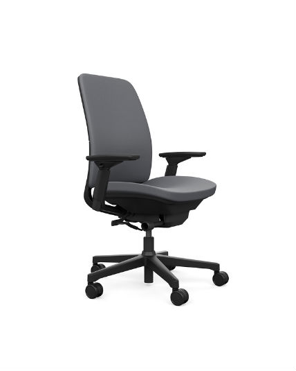 FAST FREE SHIPPING!!! Details about   Steelcase Amia Office Chair Black/Grey 