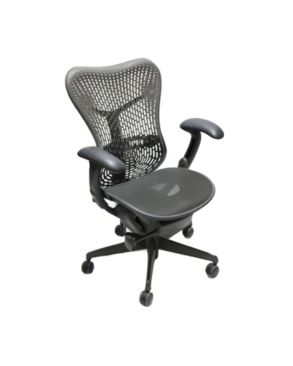 Herman Miller herman miller mirra chair White Back Black Seat With Lumber 