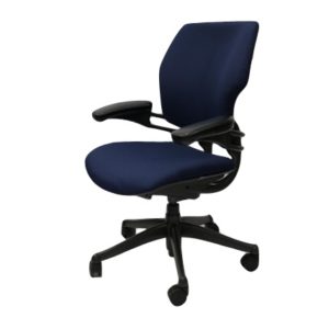Humanscale Freedom Chair Blue Fully Adjustable